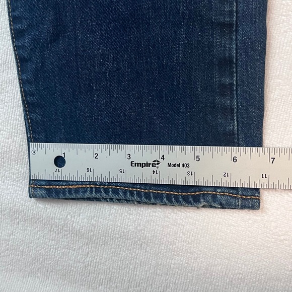 Levi's 505 Regular Fit Straight Leg Men's Blue Jeans Size 33 x 30 (33x27) - Picture 12 of 13